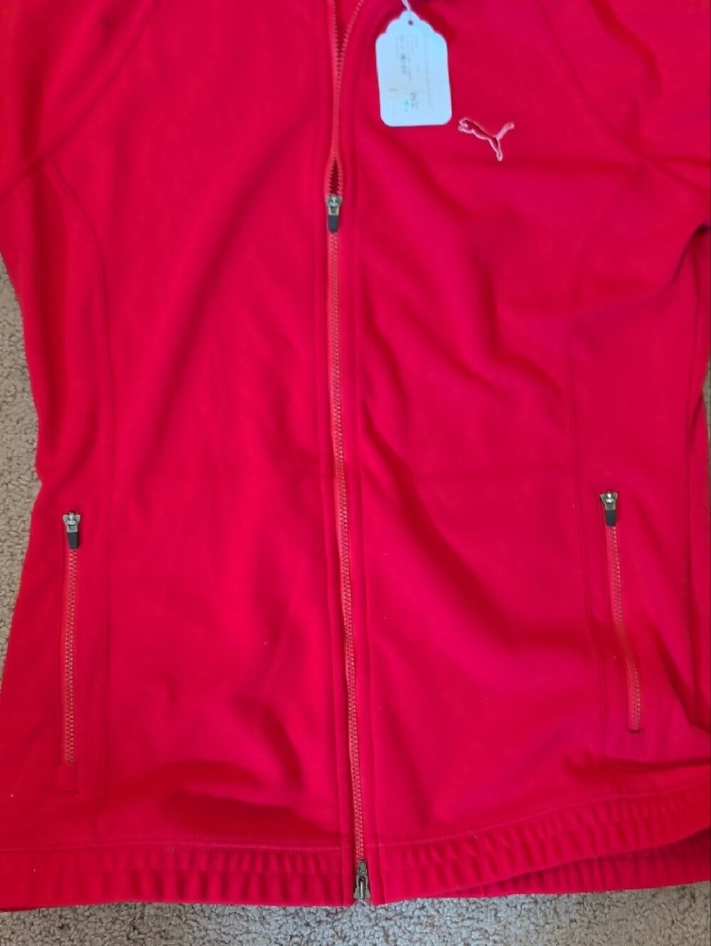 Puma Hot Pink Full-Zip Athletic Jacket - Picture 4 of 5